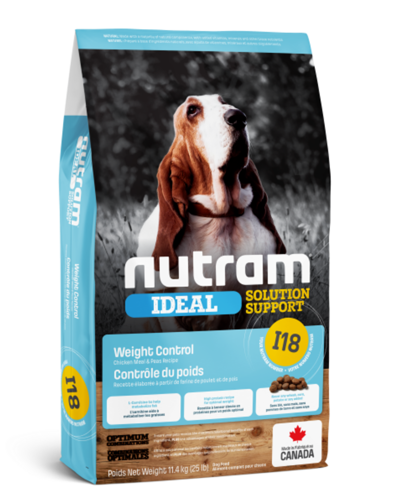Nutram Nutram 3.0 Ideal Dog I18 Weight Control 11.4 kg