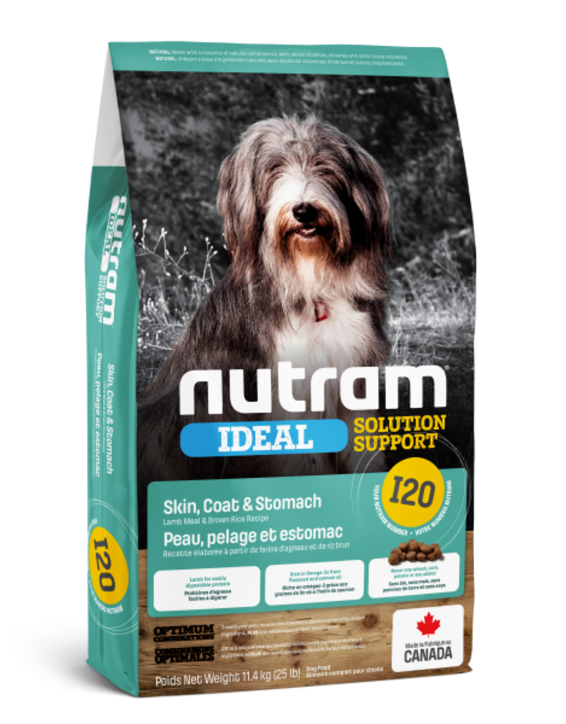 Nutram Nutram 3.0 Ideal Dog I20 Skin Coat & Stomach 11.4 kg