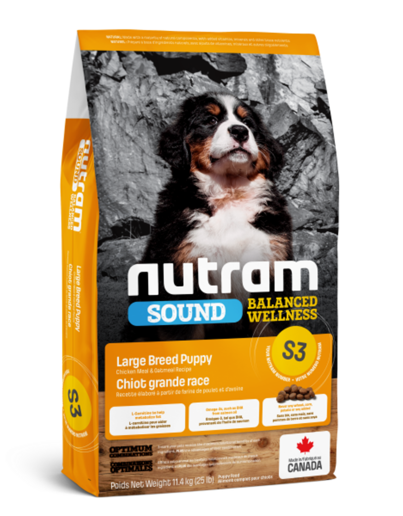 Nutram Nutram 3.0 Sound Dog S3 Large Breed Puppy 11.4 kg