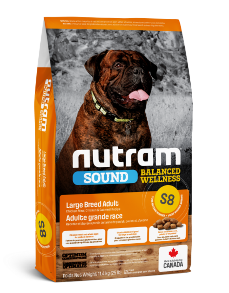 Nutram Nutram 3.0 Sound Dog S8 Large Breed Adult 11.4 kg