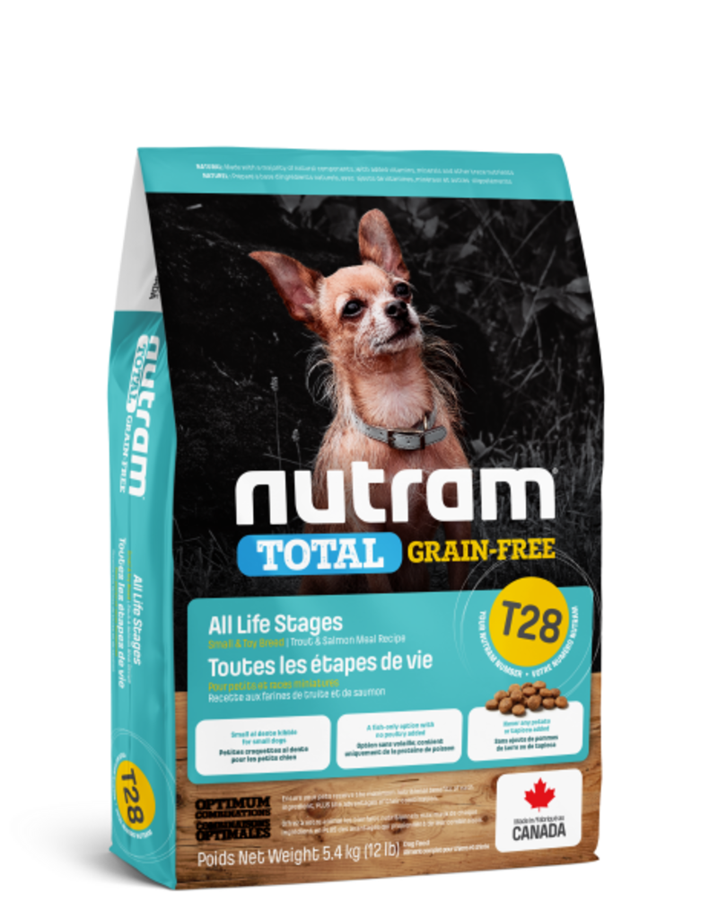 Nutram Nutram 3.0 Total GF Dog T28 SM Breed Trout & Salmon 5.4 kg