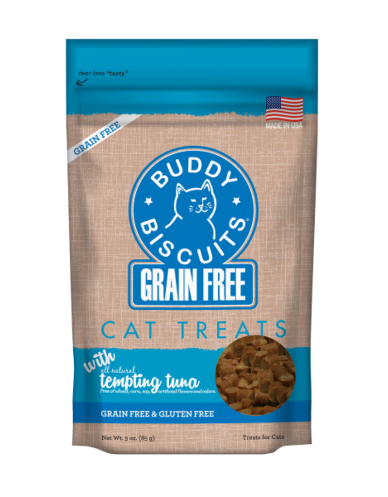 Buddy Biscuits Buddy Biscuits Cat Treats Tempting Tuna 3 oz