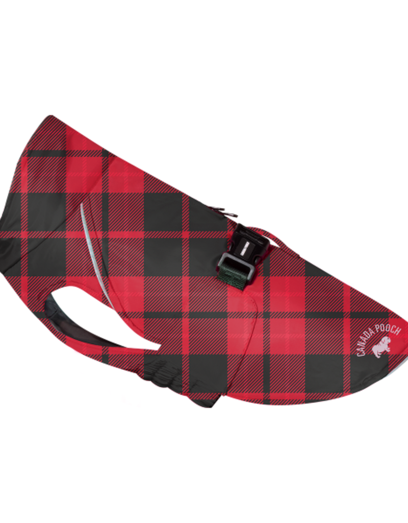 Canada Pooch Canada Pooch The Expedition Coat 2.0 Red Plaid Size 10