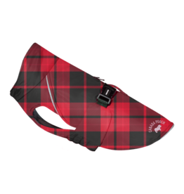 Canada Pooch Canada Pooch The Expedition Coat 2.0 Red Plaid Size 18