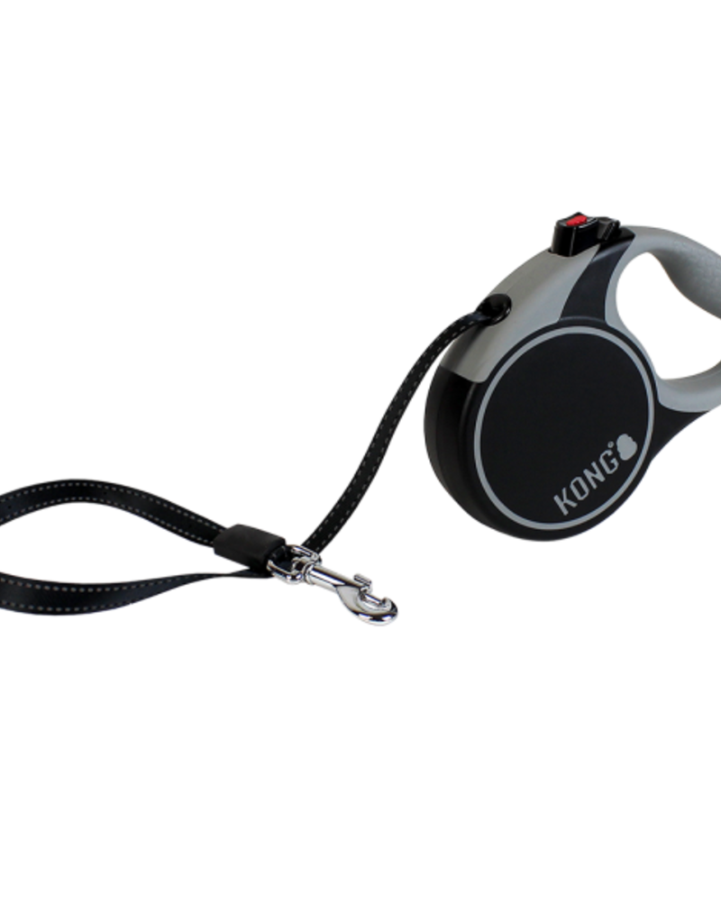 Kong KONG Retractable Leash Terrain X-Small 10' Black (max 25lb)