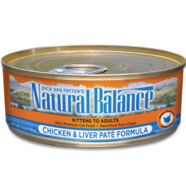 Natural Balance NB Cat Chicken & Liver Pate 5.5 oz