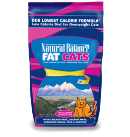 Natural Balance Natural Balance Fat Cats Chicken & Salmon Low Calorie Cat 6 lb