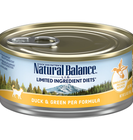 Natural Balance NB LID Cat Duck & Green Pea 5.5oz