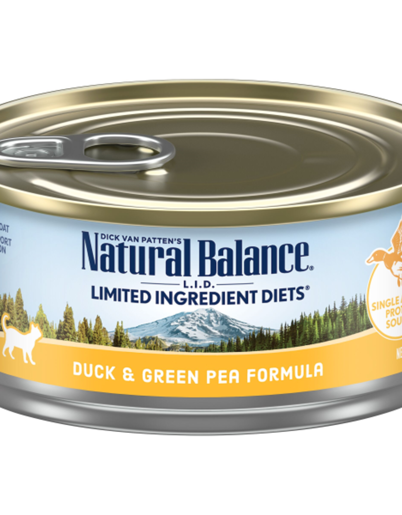 Natural Balance NB LID Cat Duck & Green Pea 5.5oz