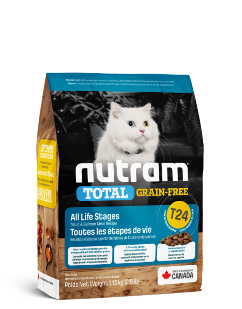 Nutram Nutram 3.0 Total GF Cat T24 Trout & Salmon 1.13 kg