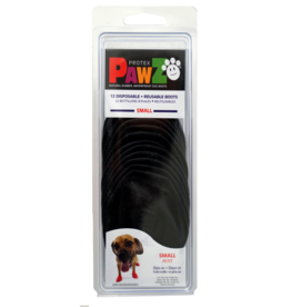 Pawz Pawz Boots Small to 2.5" Black 12 pk