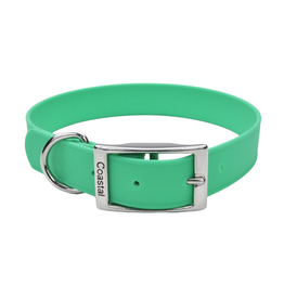 Coastal Coastal Dog Waterproof Collar 1x24" Green