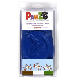 Pawz Pawz Medium to 3" Blue 12 pk