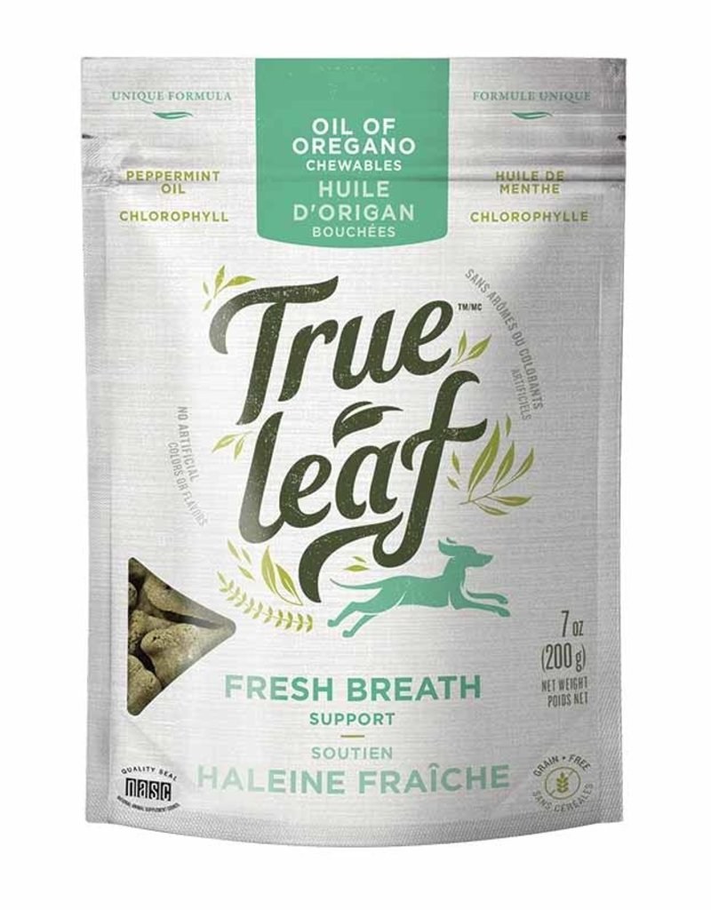 True Leaf - Fresh Breath Oil of Oregano Chewables - 200g