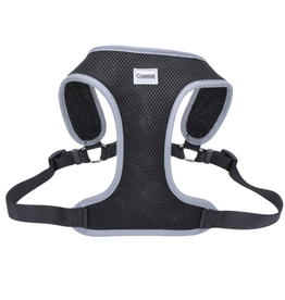 Coastal Comfort Soft Mesh Reflective Harness Black Xsmall