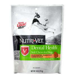 Nutri-Vet Nutri-Vet Dental Health Soft Chews For Dogs 6 oz