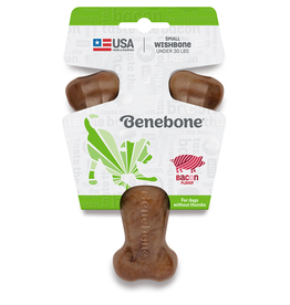 Benebone Benebone Wishbone Bacon Chew Toy Small