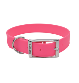 Coastal Coastal Dog Waterproof Collar 1x21" Pink