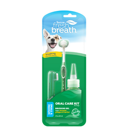 TropiClean TropiClean Fresh Breath Oral Care Brushing Kit Small Dog 2oz