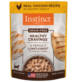 Instinct Instinct Cat Healthy Cravings GF Pouches Chicken 3 oz