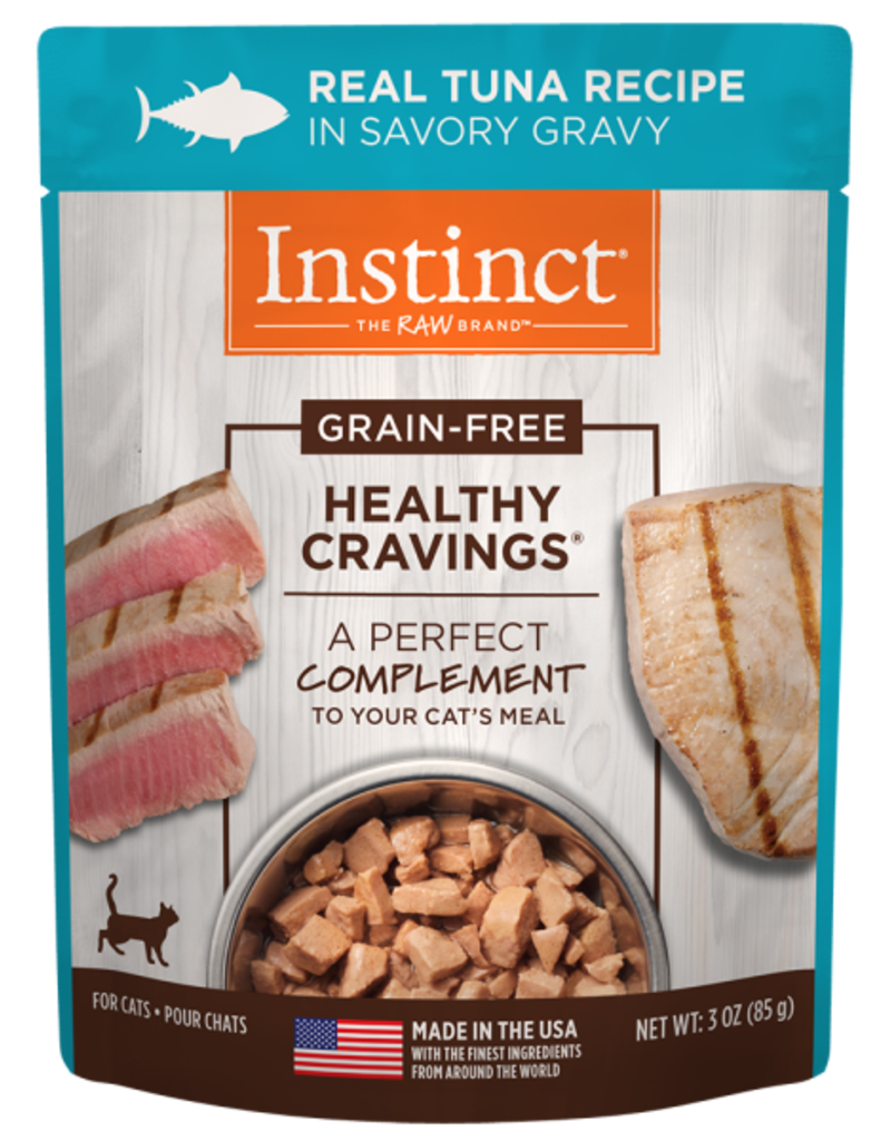 Instinct Instinct Cat Healthy Cravings GF Pouches Tuna 3 oz