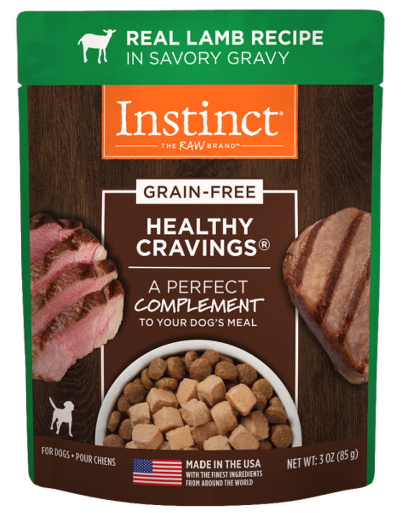 Instinct Instinct Dog Healthy Cravings GF Pouches Lamb 3 oz