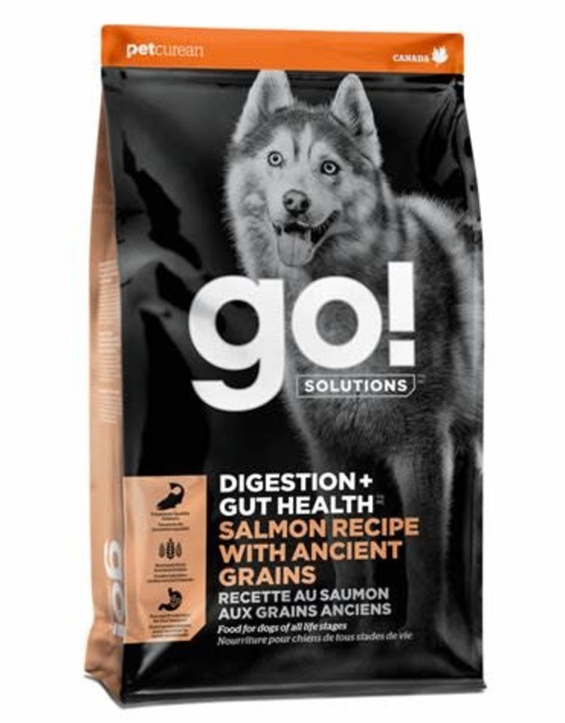 Petcurean GO! Gut Health Salmon & Ancient Grains 22LB