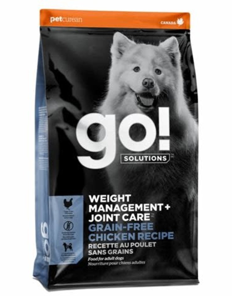 Petcurean GO! Weight Management & Joint Care GF Chicken 12lb