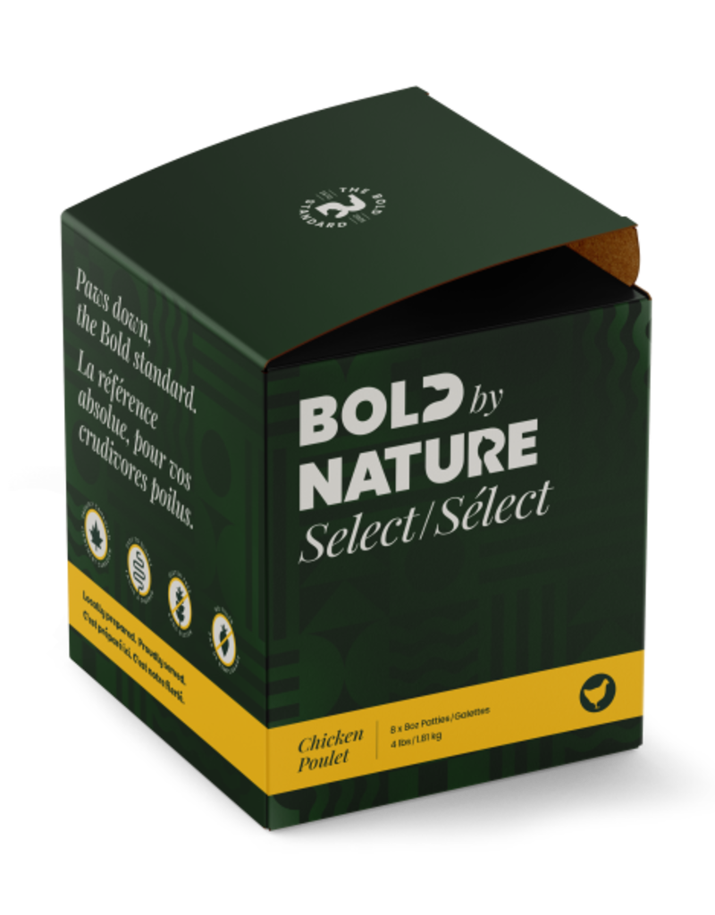 Bold By Nature+ Bold by Nature Dog Select Chicken Patties 8oz Patties