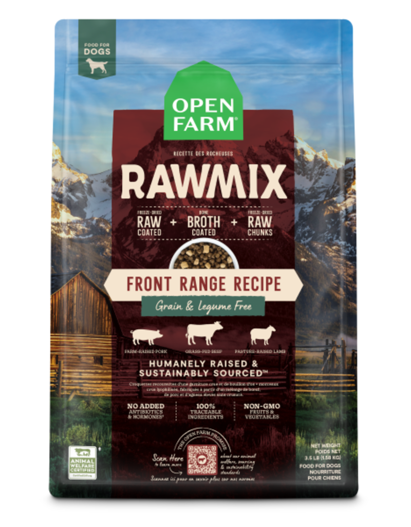 Open Farm Open Farm Dog RawMix GF Front Range 20 lb