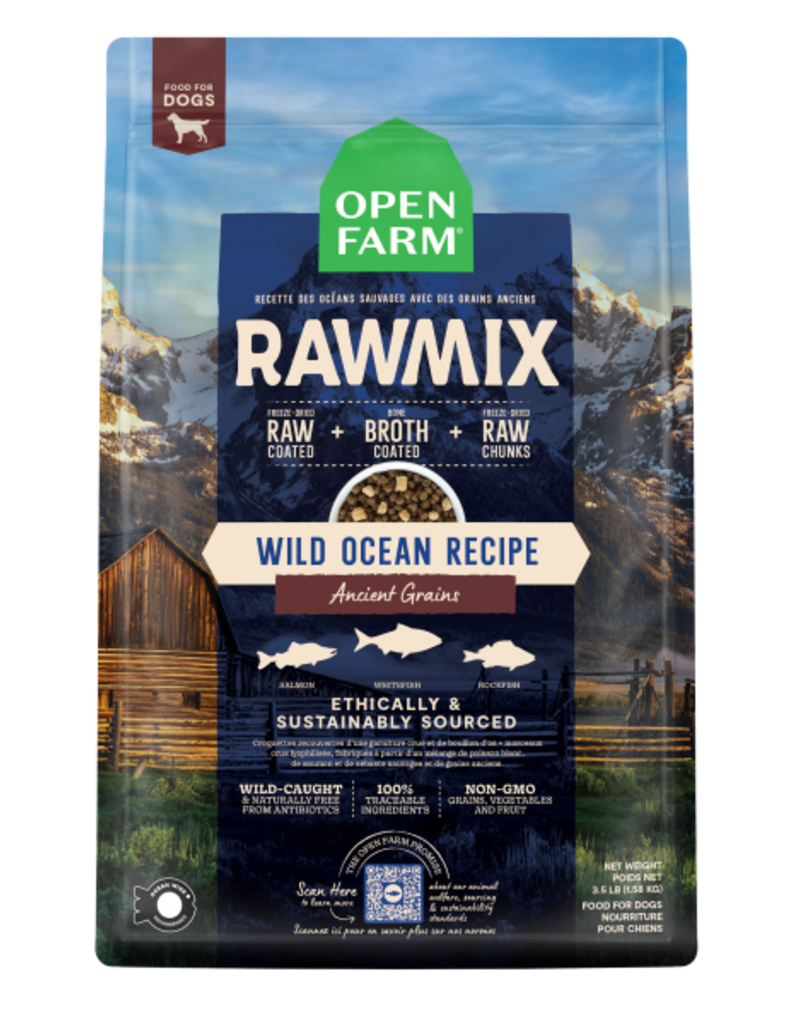 Open Farm Open Farm Dog RawMix Ancient Grain Wild Ocean 20 lb