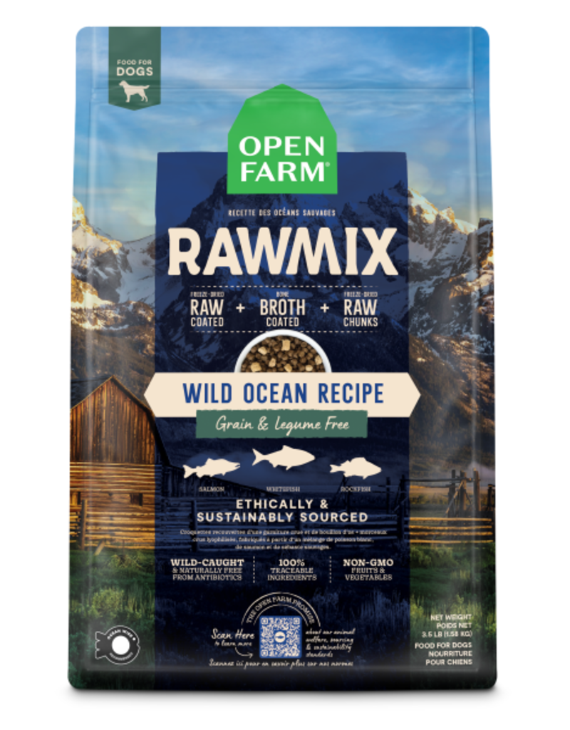 Open Farm Open Farm Dog RawMix GF Wild Ocean 20 lb
