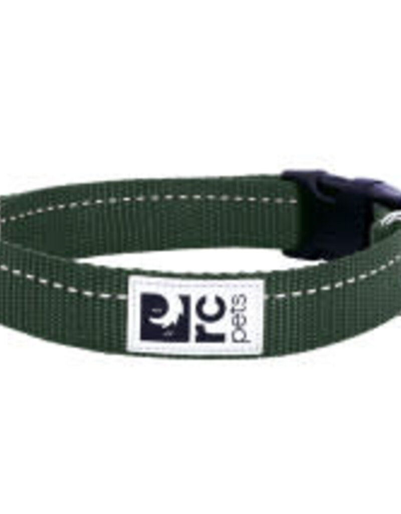 RC Pets Dark Olive Clip Collar XS