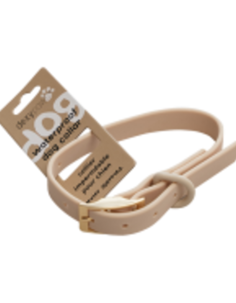 Dexypaws Dog Waterproof Collar Nude Medium