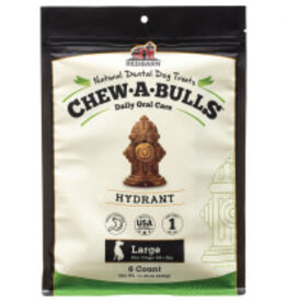 REDBARN PET PRODUCTS LLC RedBarn Chew-A-Bulls Hydrant Large 6pk