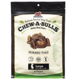 REDBARN PET PRODUCTS LLC RedBarn Chew-A-Bulls Toad Large 6pk