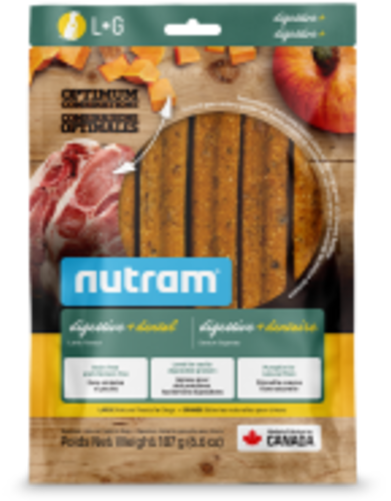 Nutram Nutram Dog OC Dental Chew Digestive + Lamb Large