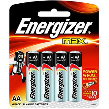 Energizer Battery AA Energizer MAX 4 pk