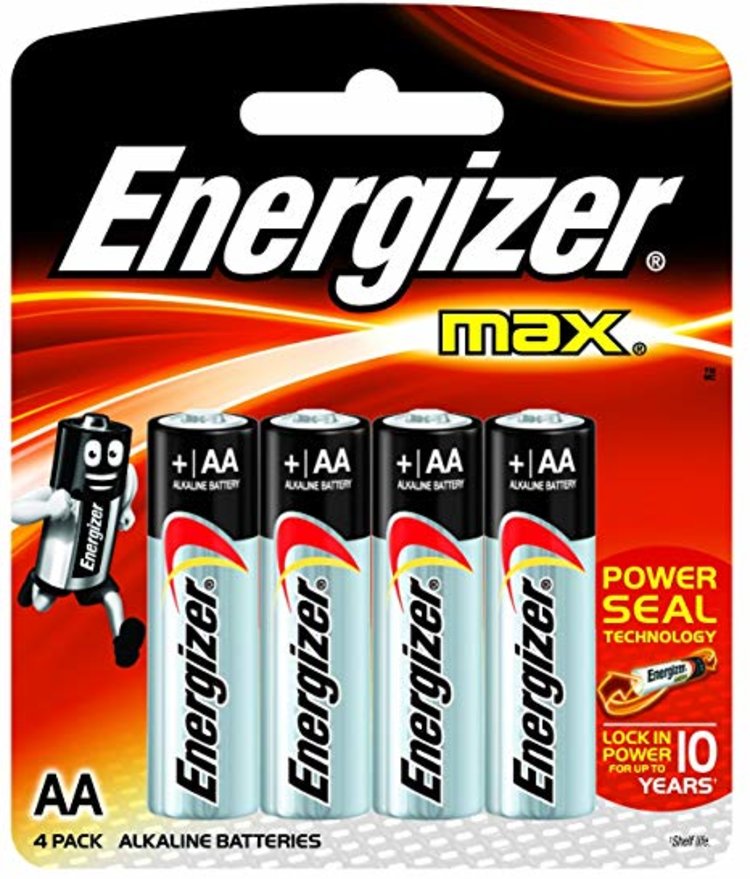 Energizer Battery AA Energizer MAX 4 pk