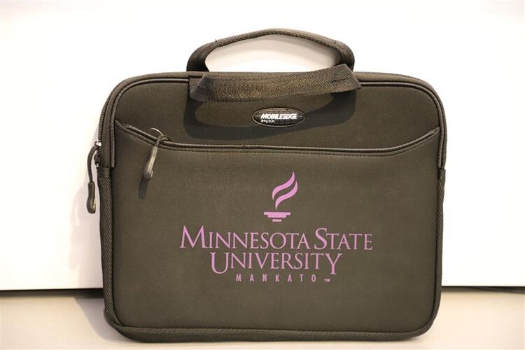 Mobile Edge 9-inch Black Sleeve with MNSU logo