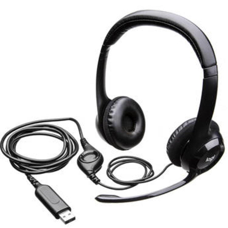 Logitech H390 Wired Headset USB-A