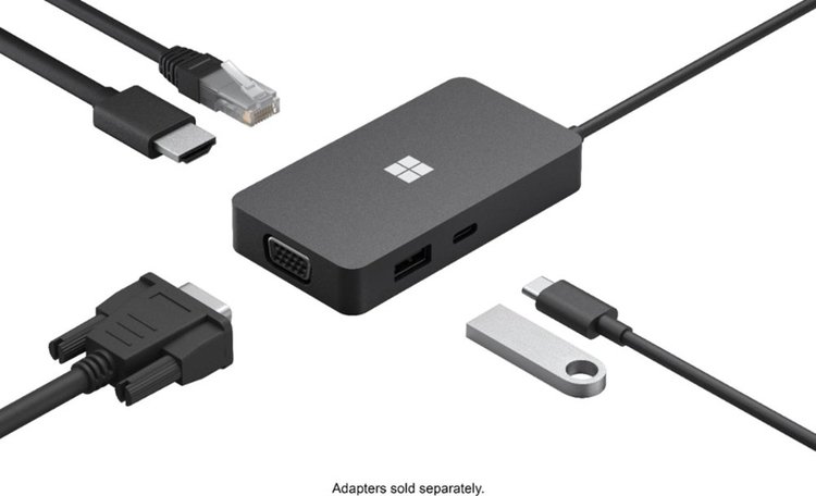 Microsoft Surface USB-C Travel Hub Multiport Adapter