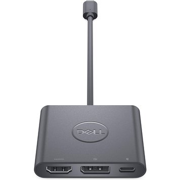 Dell USB-C Multiport Adapter with HDMI, DP, and power pass-through