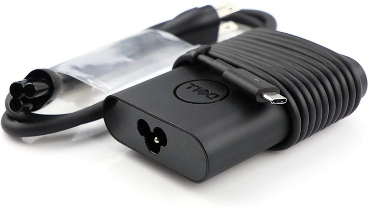 Dell 65-Watt Type-C AC Adapter with 1meter Power Cord