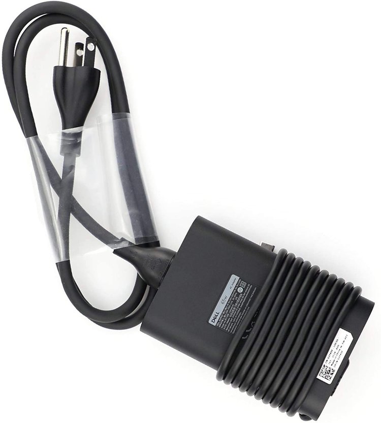 Dell 65-Watt Type-C AC Adapter with 1meter Power Cord