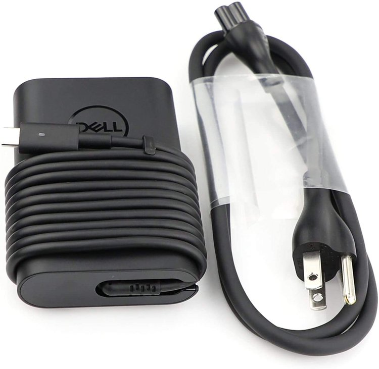 Dell 65-Watt Type-C AC Adapter with 1meter Power Cord