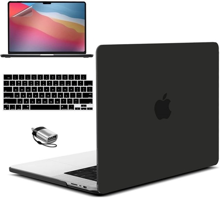 iBenzer 14-inch MacBook Pro (2021, 2022) Hard Shell Case and Keyboard Cover