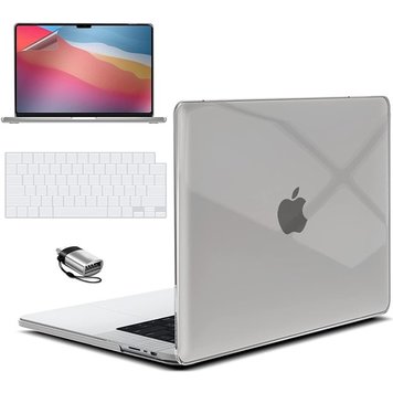 iBenzer 16-inch MacBook Pro (2021) Hard Shell Case and Keyboard Cover