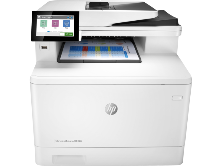 HP LaserJet Enterprise M480f multi-function color printer