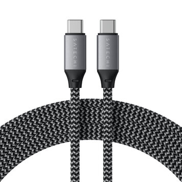 Satechi USB-C to USB-C 100W Charging Cable - Space Gray